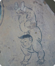 Wandmalerein in den Dunhuang-Höhlen
